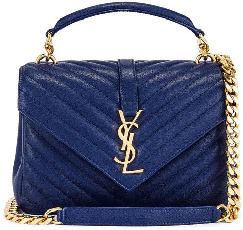 pochette ysl blu|Saint Laurent.